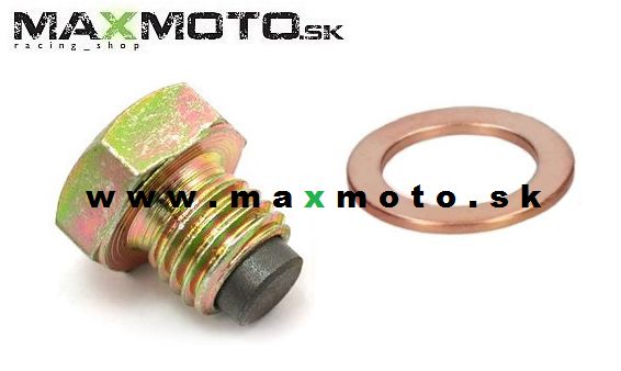 Magnetická výpustná skrutka oleja M12x1.5 mm - univerzálna